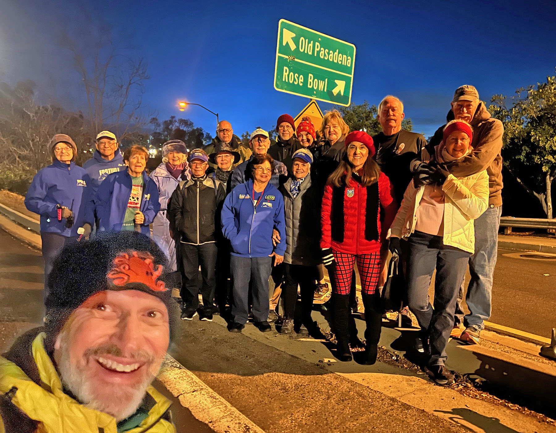 Group at the 6AM start